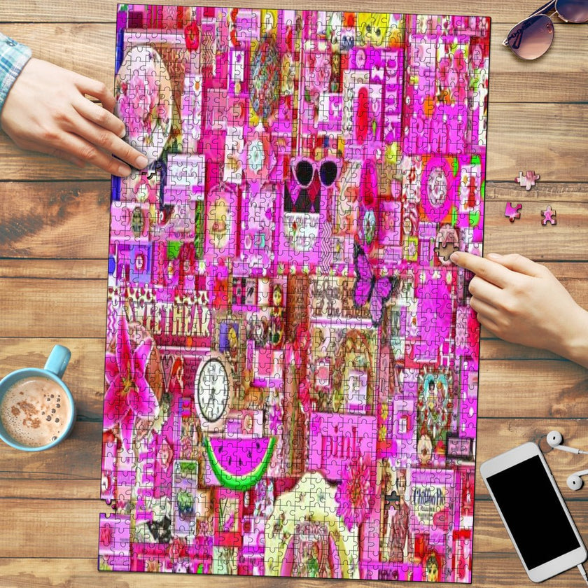 In The Pink Jigsaw Puzzle - Carbone's Marketplace