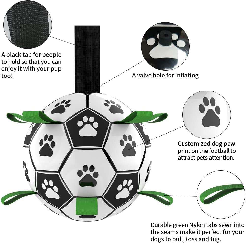 Interactive Pet Toy- Soccer Ball for Dogs - Carbone's Marketplace