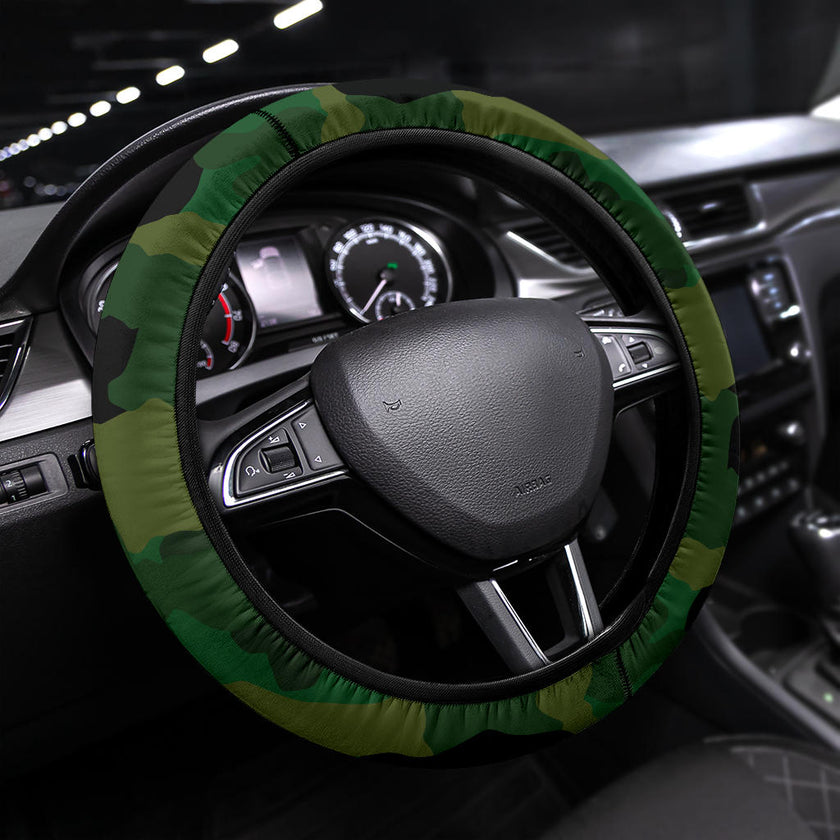 Jungle Camo Steering Wheel Cover - Carbone's Marketplace