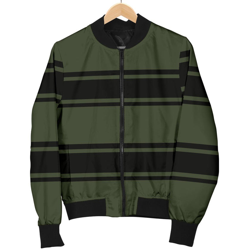 Khaki Men's Bomber Jacket - Carbone's Marketplace