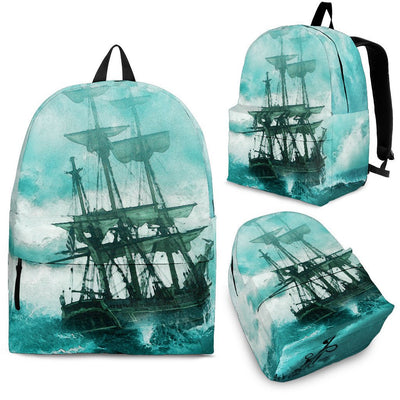 Kid's Backpack Ship In A Storm - Carbone's Marketplace