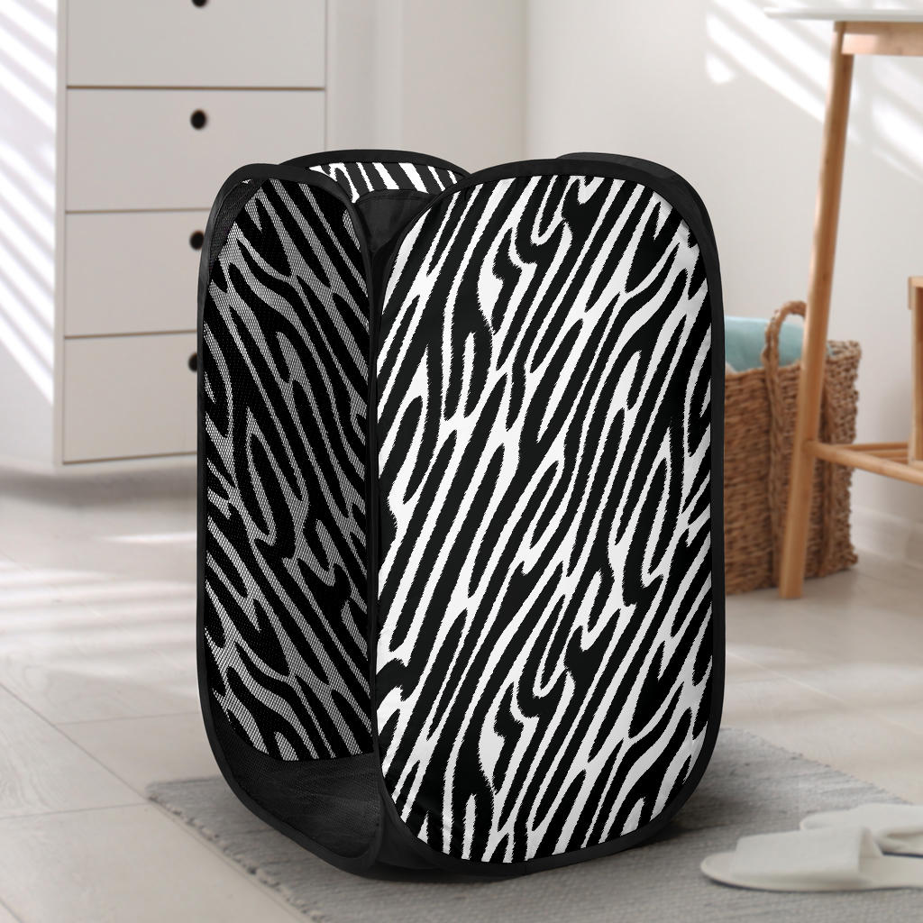 Laundry Hamper Zebra Animal Print - Carbone's Marketplace