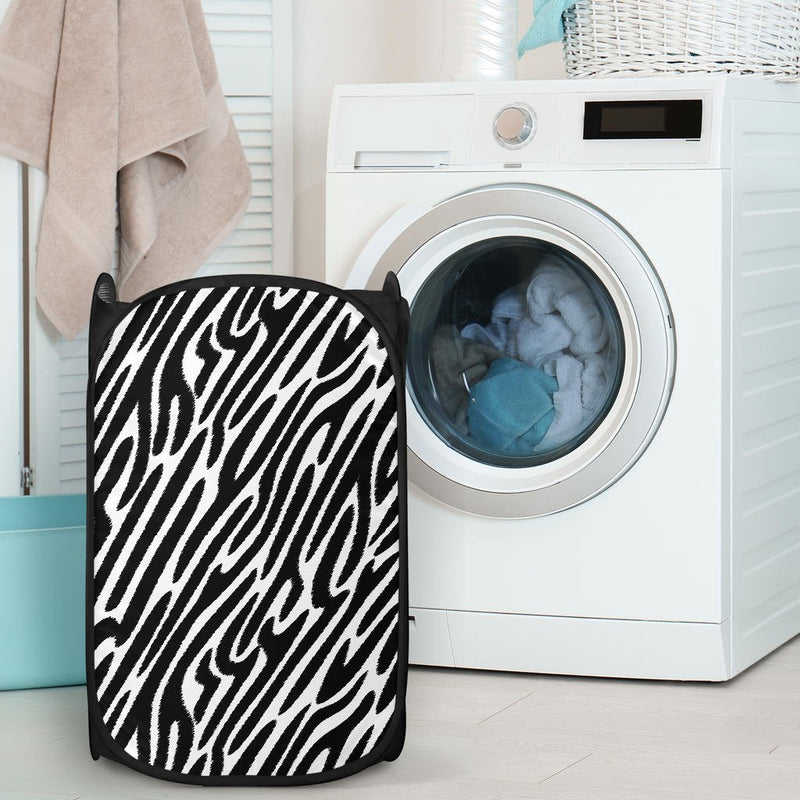 Laundry Hamper Zebra Animal Print - Carbone&