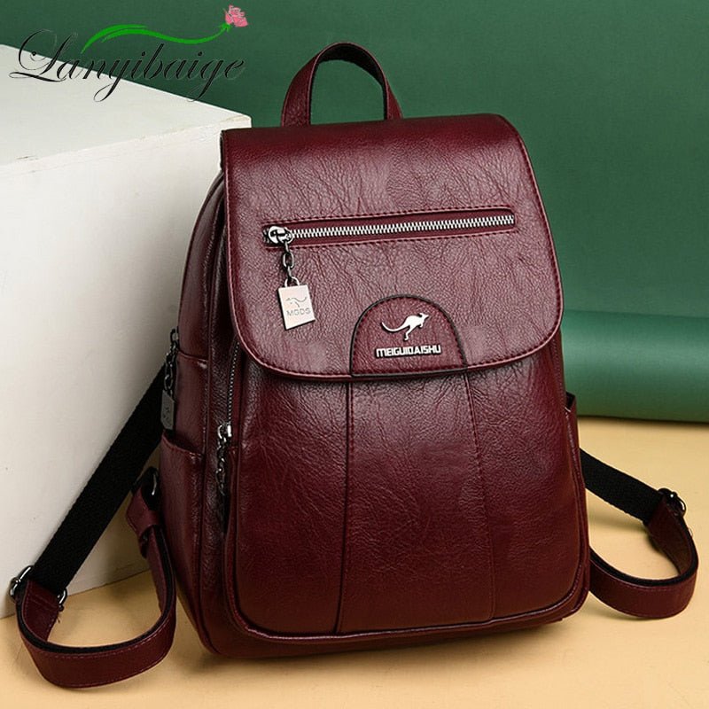 Leather Backpacks High Quality - Carbone&