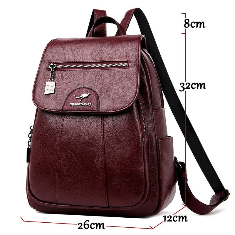 Leather Backpacks High Quality - Carbone's Marketplace