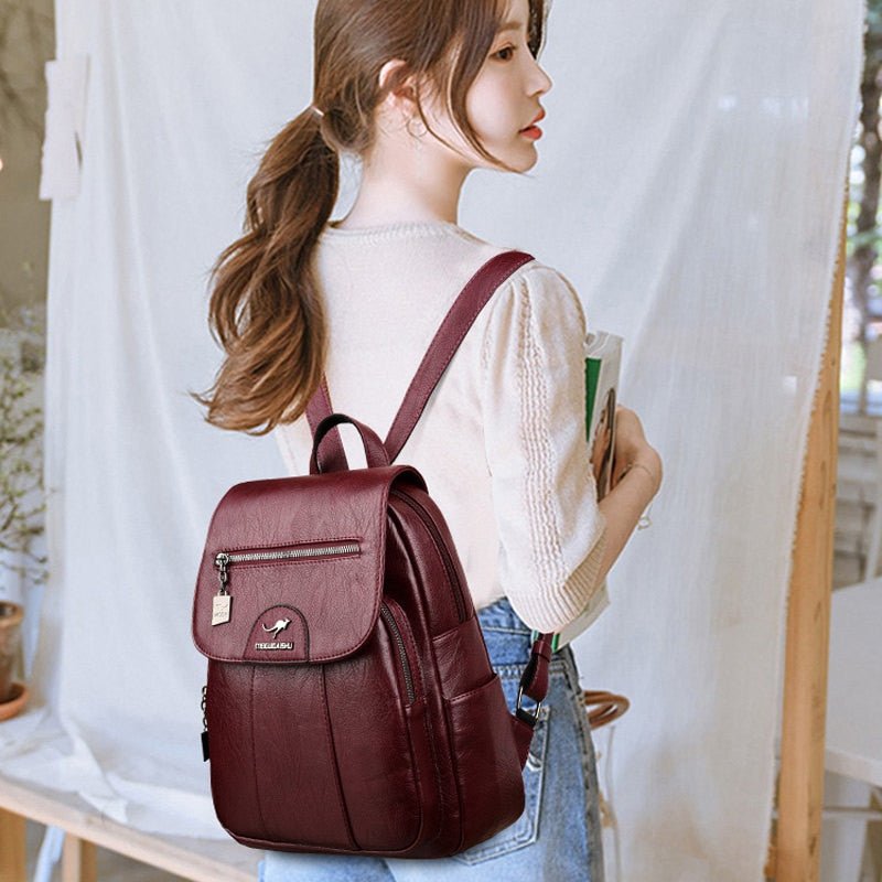 Leather Backpacks High Quality - Carbone&