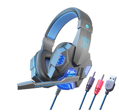 Led Light Wired Gamer Headset - Carbone's Marketplace
