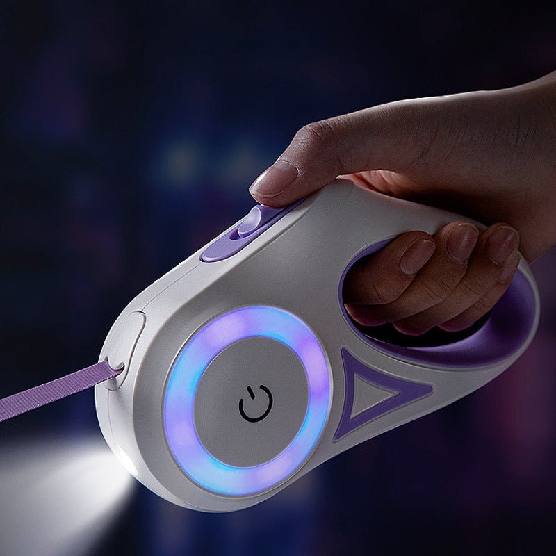 LED Lights Dog Leash - Carbone's Marketplace