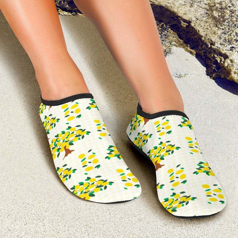 Lemon Grove Aqua Shoes - Carbone&