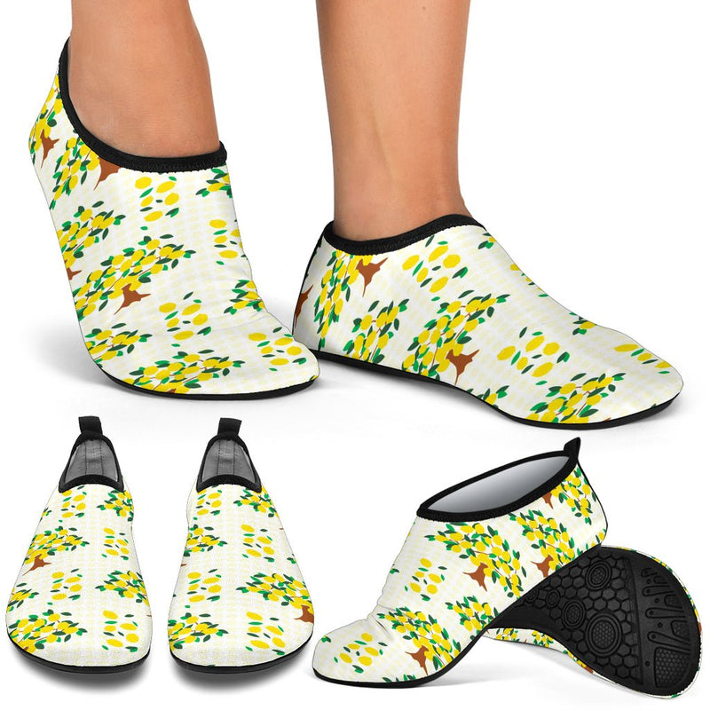 Lemon Grove Aqua Shoes - Carbone&