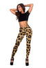 Leopard Fur Print Leggings - Carbone's Marketplace