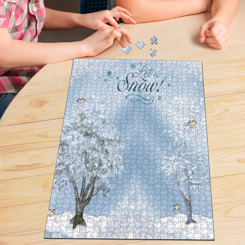 Let It Snow Jigsaw Puzzle - Carbone&