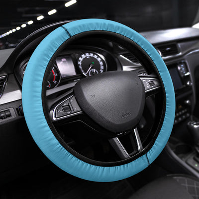 Light Blue Steering Wheel Cover - Carbone's Marketplace
