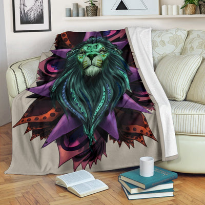Lion Mandala Premium Blanket - Carbone's Marketplace
