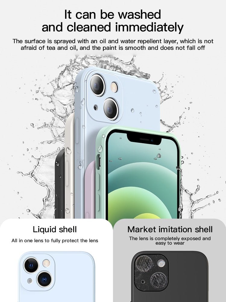 Liquid Silicone Phone Case - Carbone&