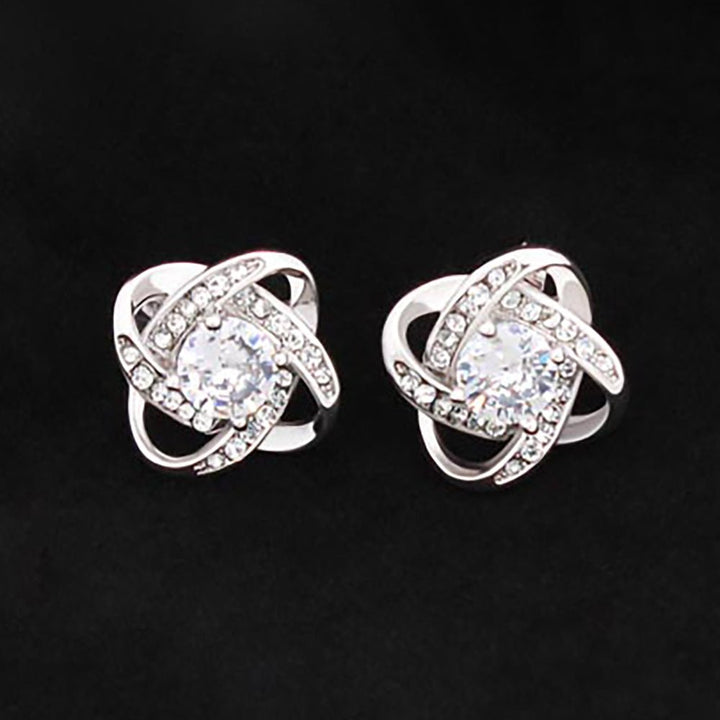 Love Knot Stud Earrings - Carbone's Marketplace