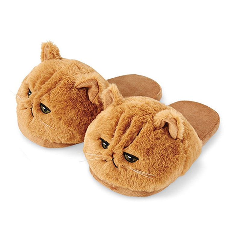 Lovely Plush Kitten Soft Slippers - Carbone&