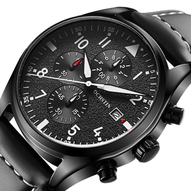 Luxury Chronograph Business Watch for Men - Carbone's Marketplace