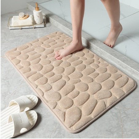 Magic Bath Mat Coral Fleece Carpet - Carbone&