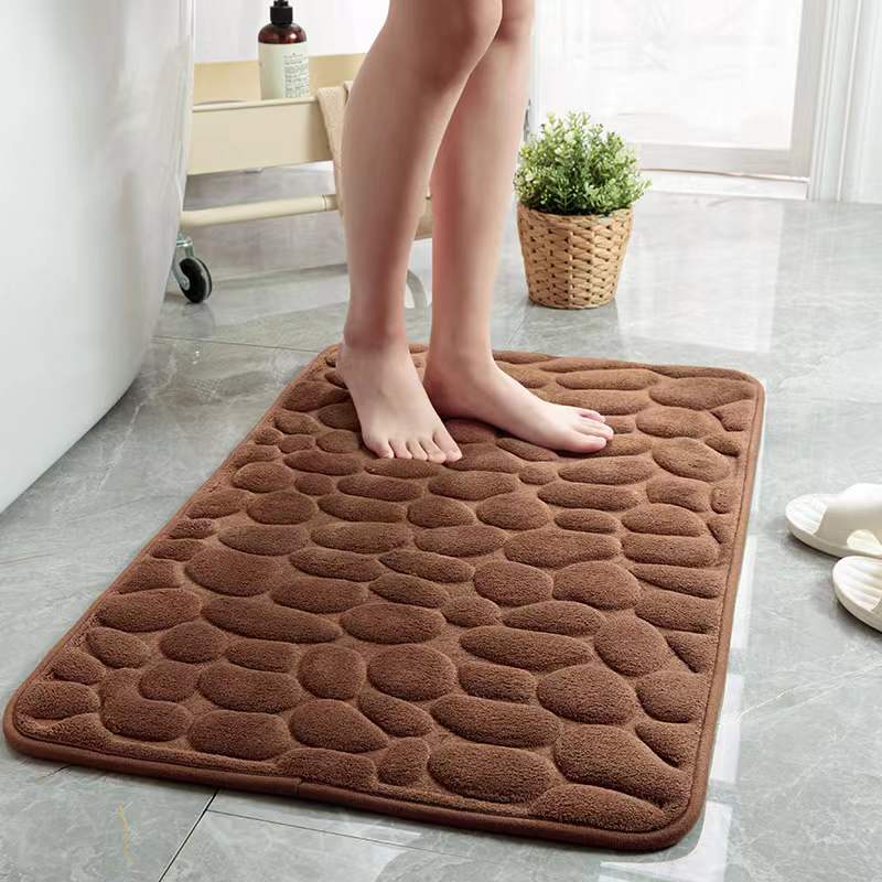 Magic Bath Mat Coral Fleece Carpet - Carbone&