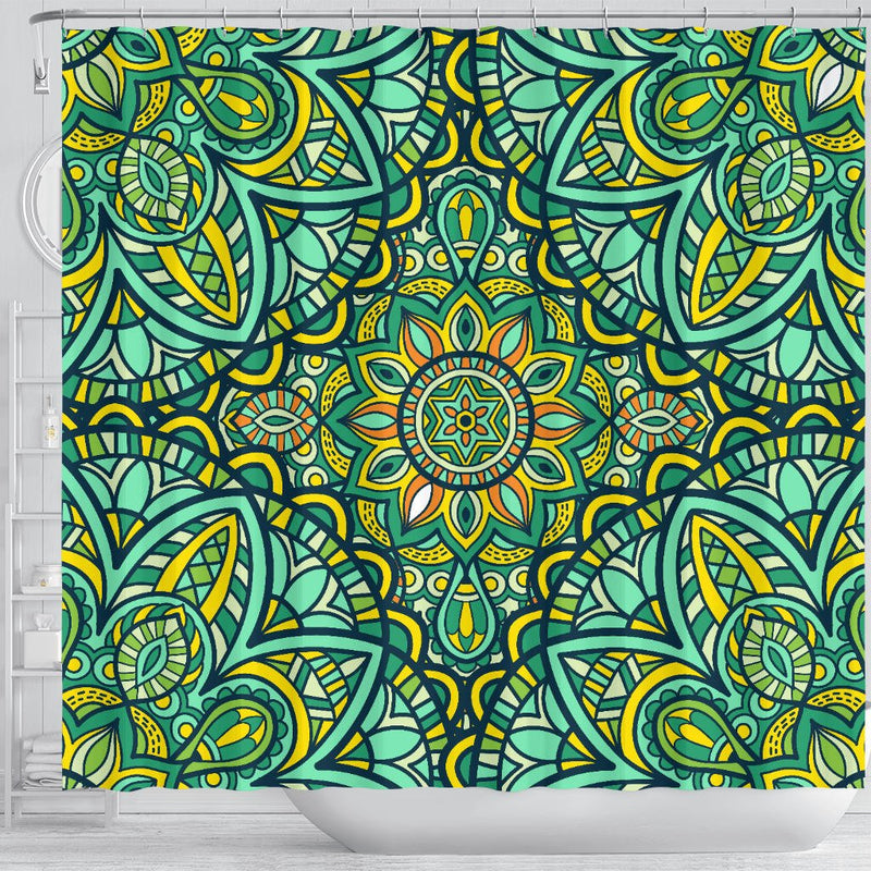 Magic Mandala Vol. 1 Shower Curtain - Carbone&