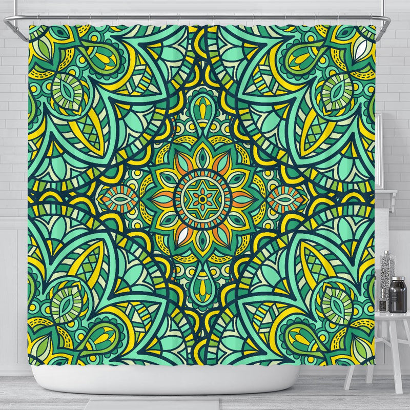 Magic Mandala Vol. 1 Shower Curtain - Carbone&