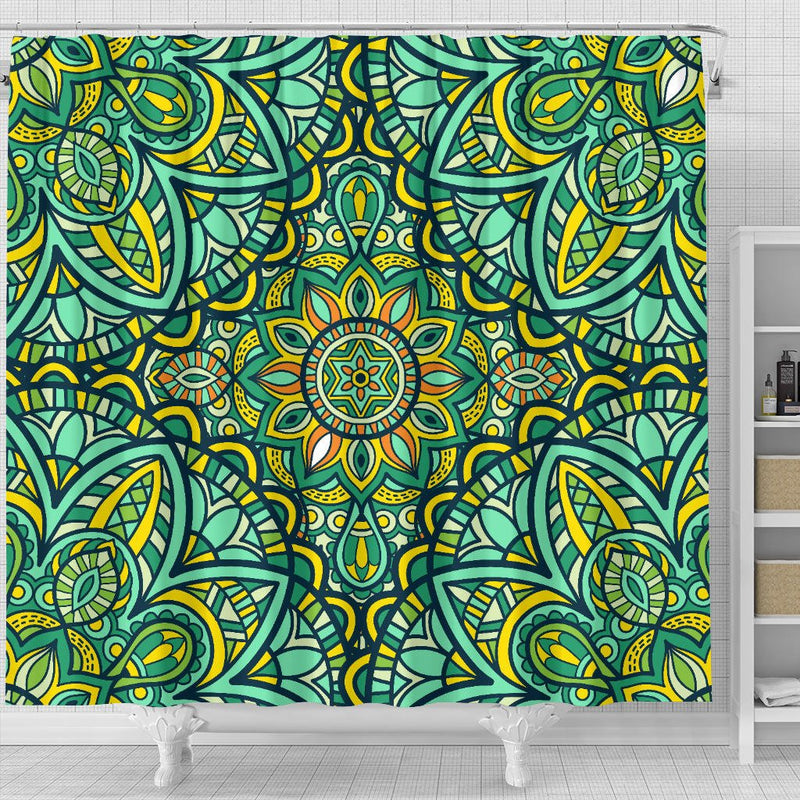 Magic Mandala Vol. 1 Shower Curtain - Carbone&