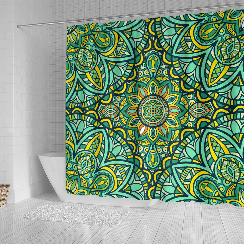 Magic Mandala Vol. 1 Shower Curtain - Carbone&