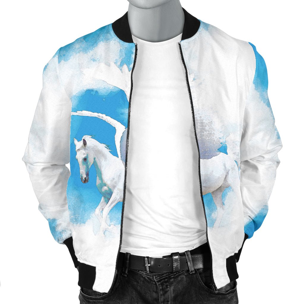 Men's Bomber Jacket Mythology (Pegasus) - Carbone's Marketplace