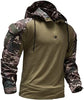 Men's Camouflage Army Tactical T-Shirts Military Shirts Long Sleeve Outdoor T-Shirts Athletic Hoodies - Carbone's Marketplace