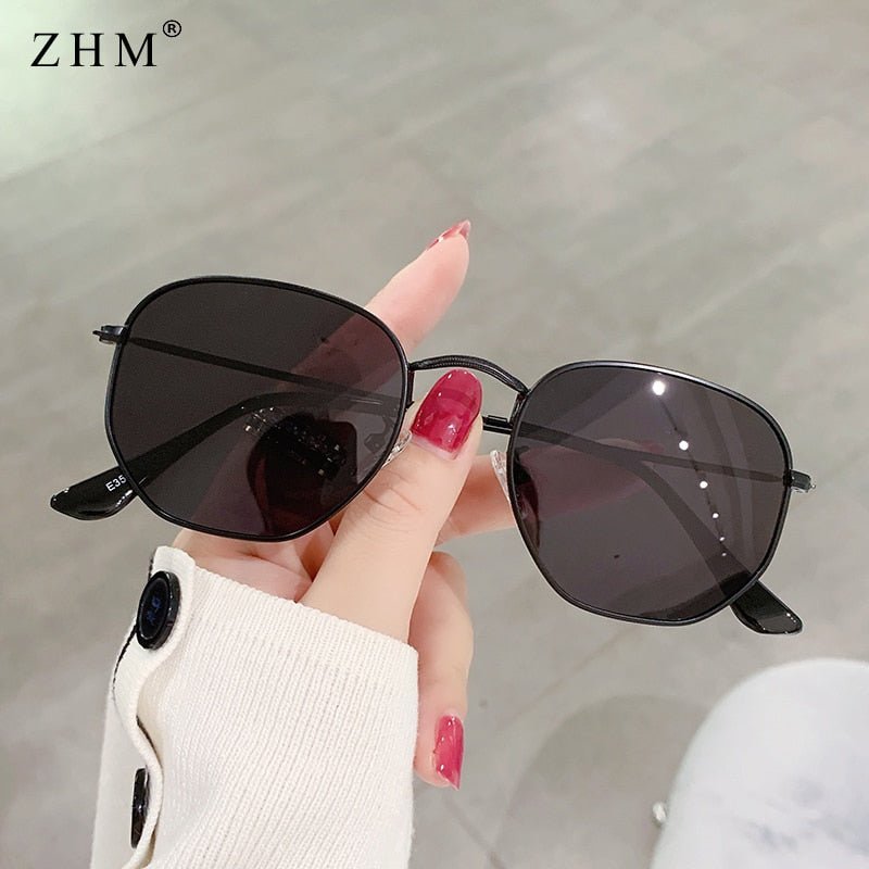 Men's Square Metal Frame Sunglasses - Carbone's Marketplace