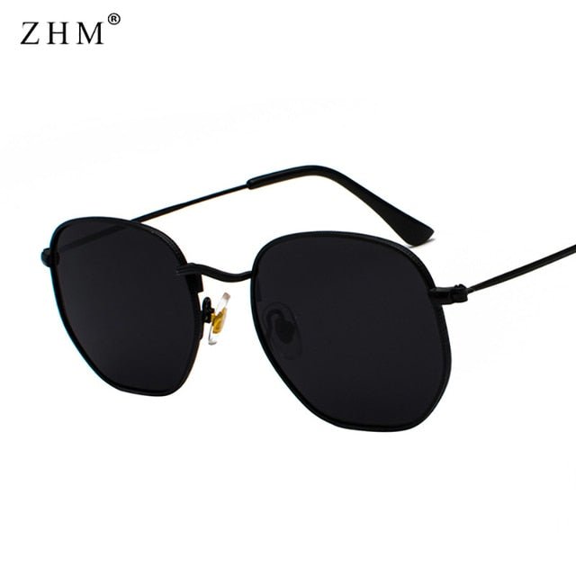 Men's Square Metal Frame Sunglasses - Carbone's Marketplace