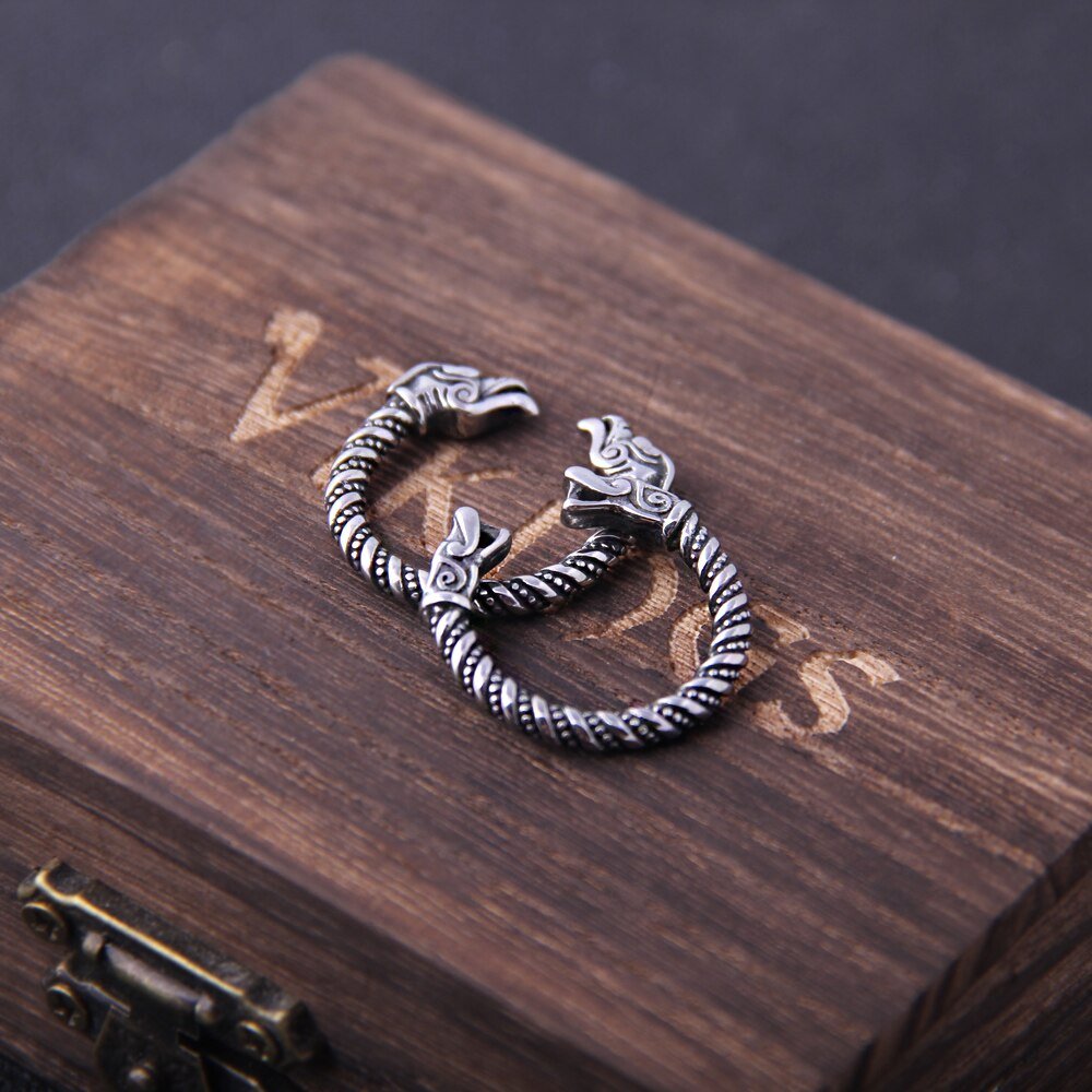 Men's Viking Dragon Statement Rings - Carbone's Marketplace