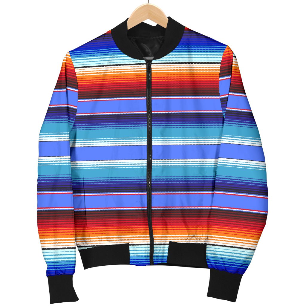 Mexican Print Mens Bomber Jacket - Carbone's Marketplace