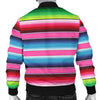 Mexican Stripe Mens Bomber Jacket - Carbone's Marketplace