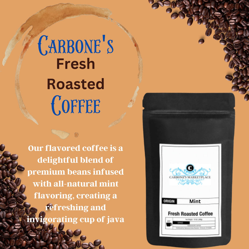 Mint Coffee Fresh Roasted Coffee - Carbone&