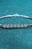 Moissanite 925 Sterling Silver Bracelet - Carbone's Marketplace