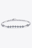 Moissanite 925 Sterling Silver Bracelet - Carbone's Marketplace