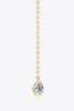 Moissanite Chain Earrings - Carbone's Marketplace