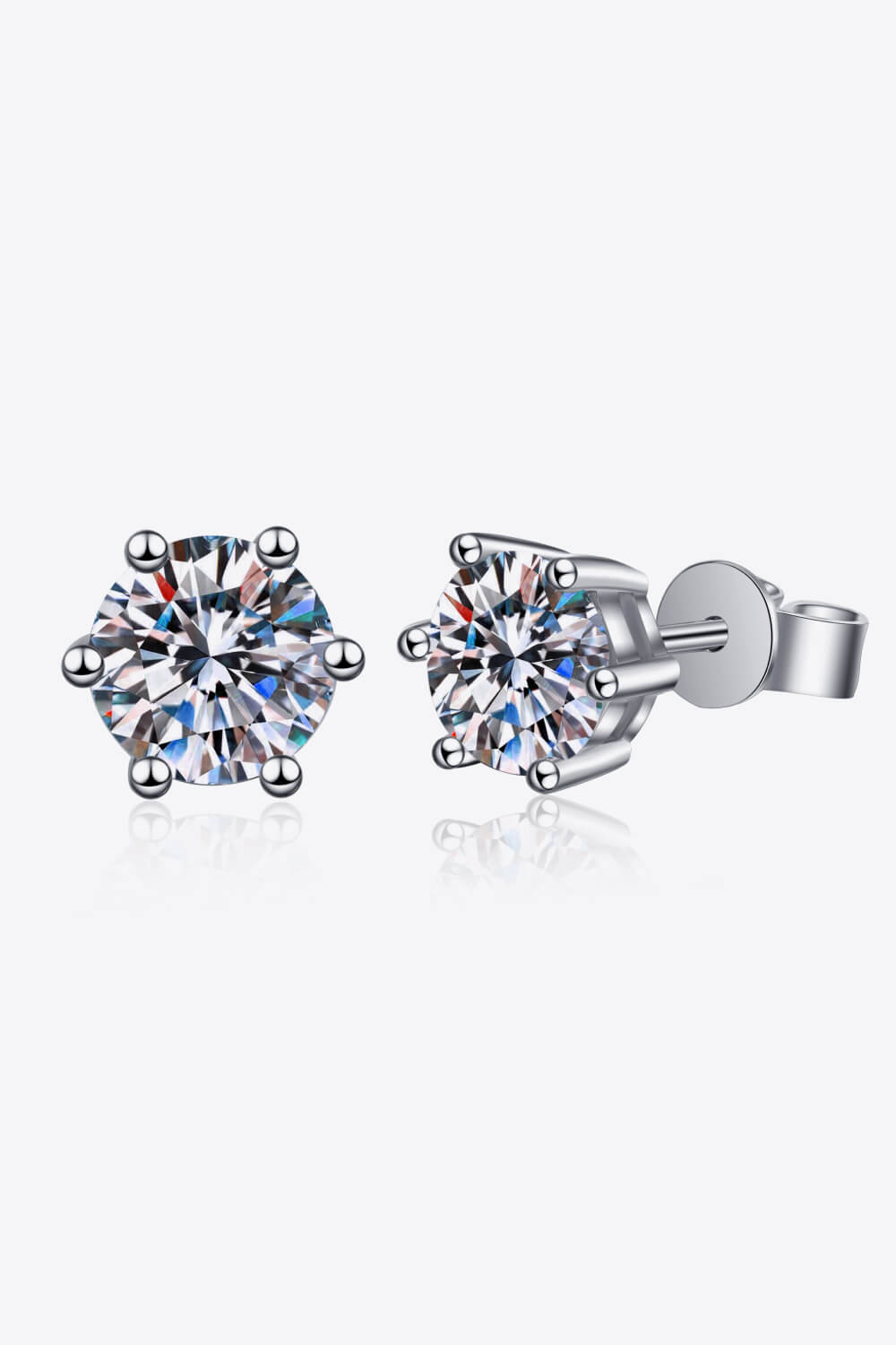 Moissanite Stud Earrings - Carbone's Marketplace