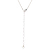 Mother and Child Pave Heart Pendant Necklace - Carbone's Marketplace