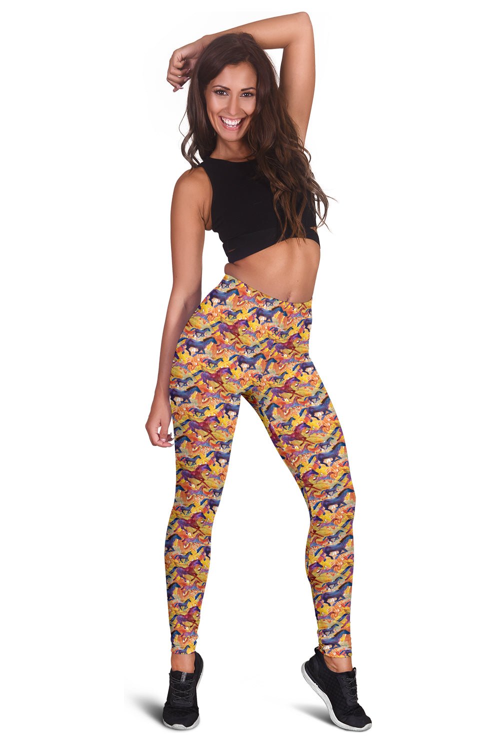 Multi-Colored Horse Leggings - Carbone's Marketplace