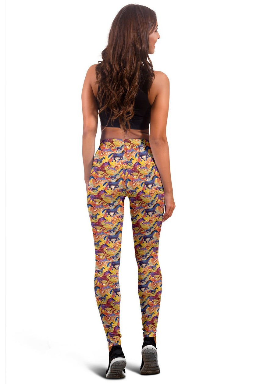 Multi-Colored Horse Leggings - Carbone's Marketplace