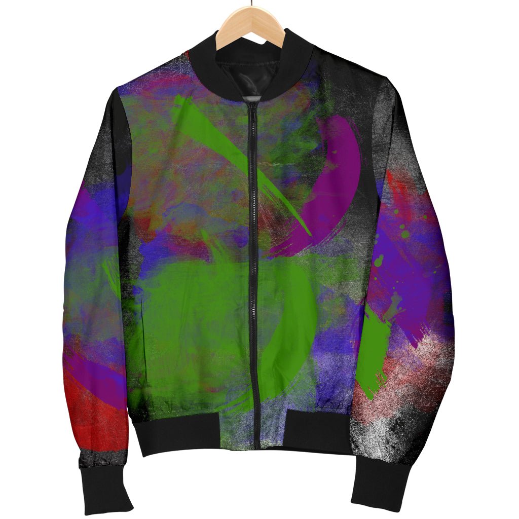 Multi-Colored Men's Bomber Jacket - Carbone's Marketplace