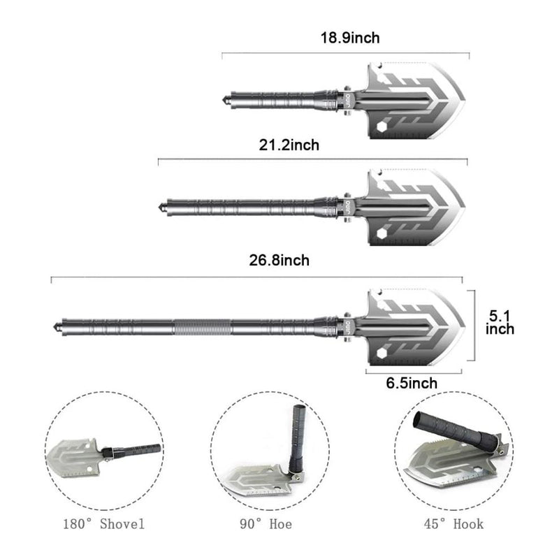 Multi-Purpose Folding Shovel - Carbone&