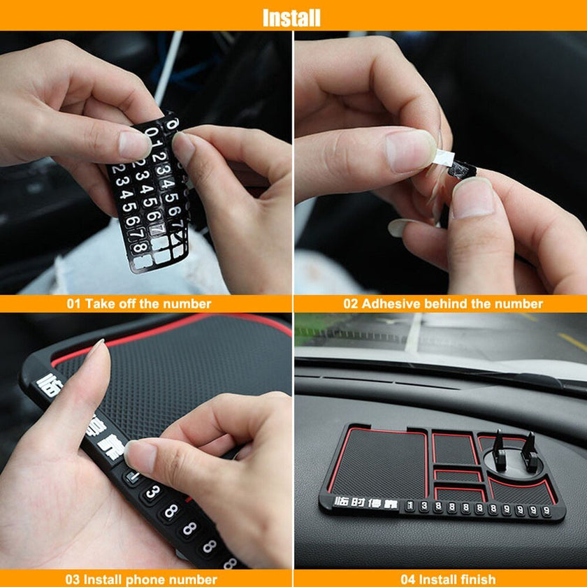 Multifunctional Car Anti-slip Phone Holder - Carbone's Marketplace