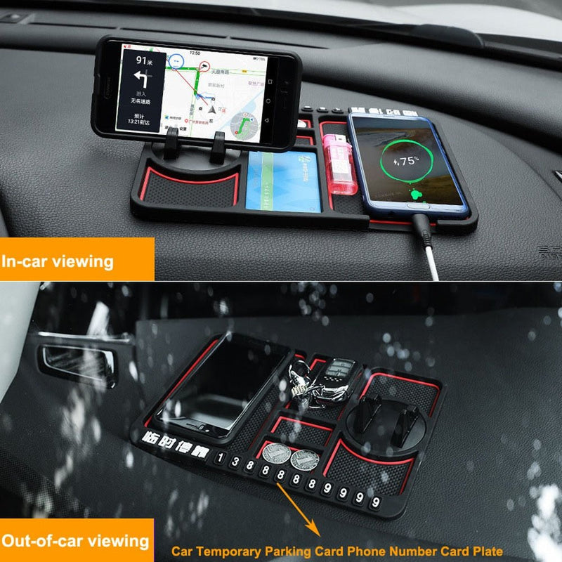 Multifunctional Car Anti-slip Phone Holder - Carbone&
