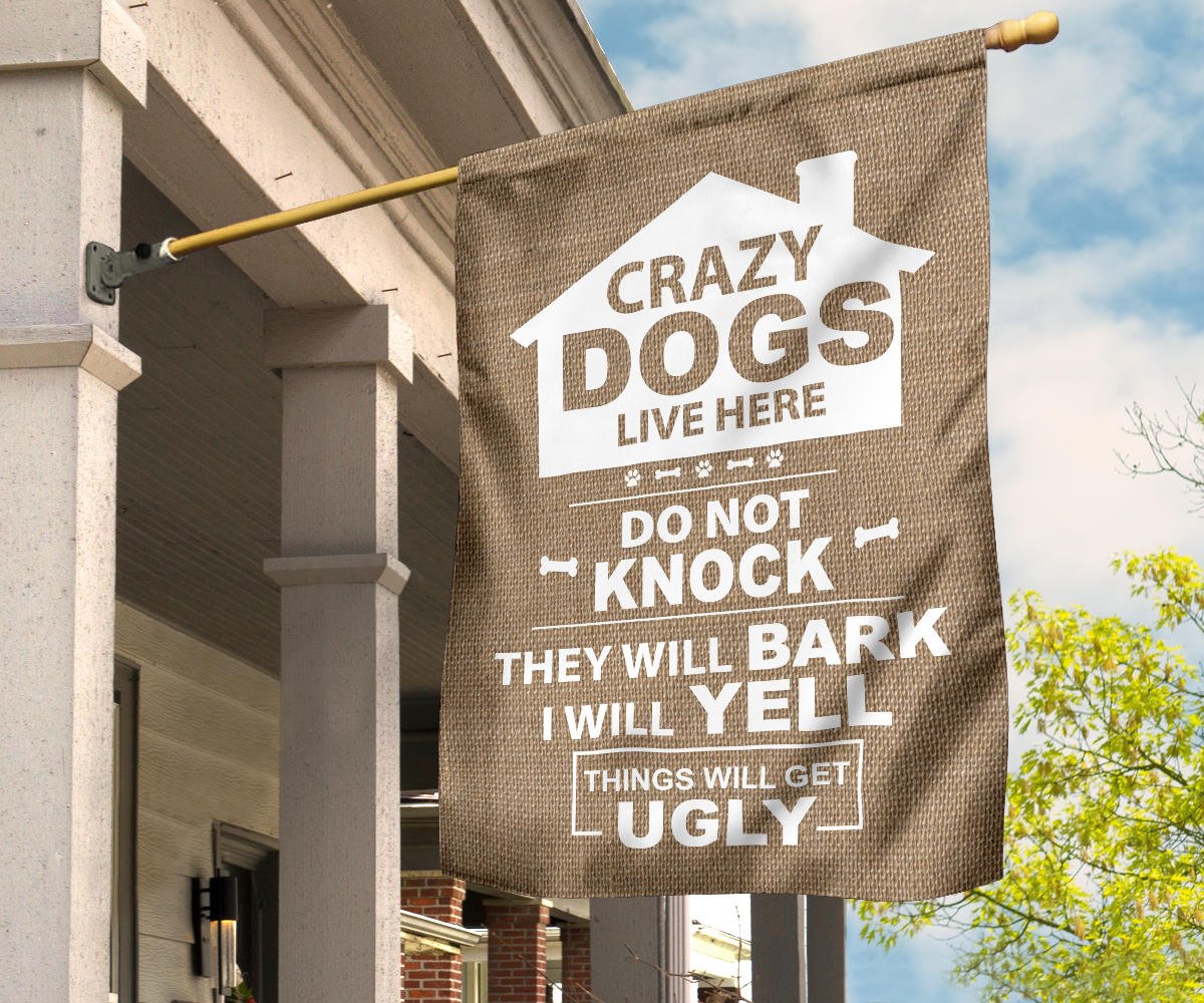 Multiple Dogs - Burlap Design - Carbone's Marketplace