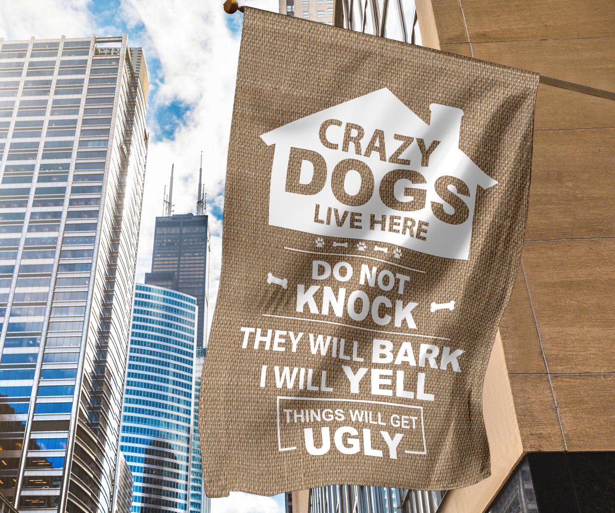 Multiple Dogs - Burlap Design - Carbone's Marketplace