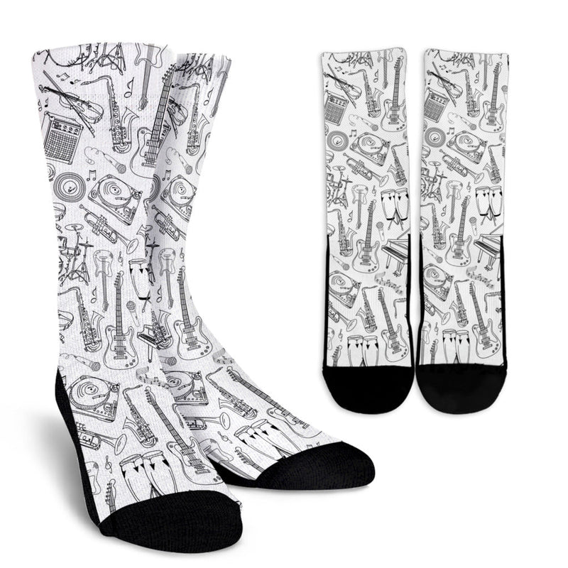 Music Instrument Socks - Carbone&